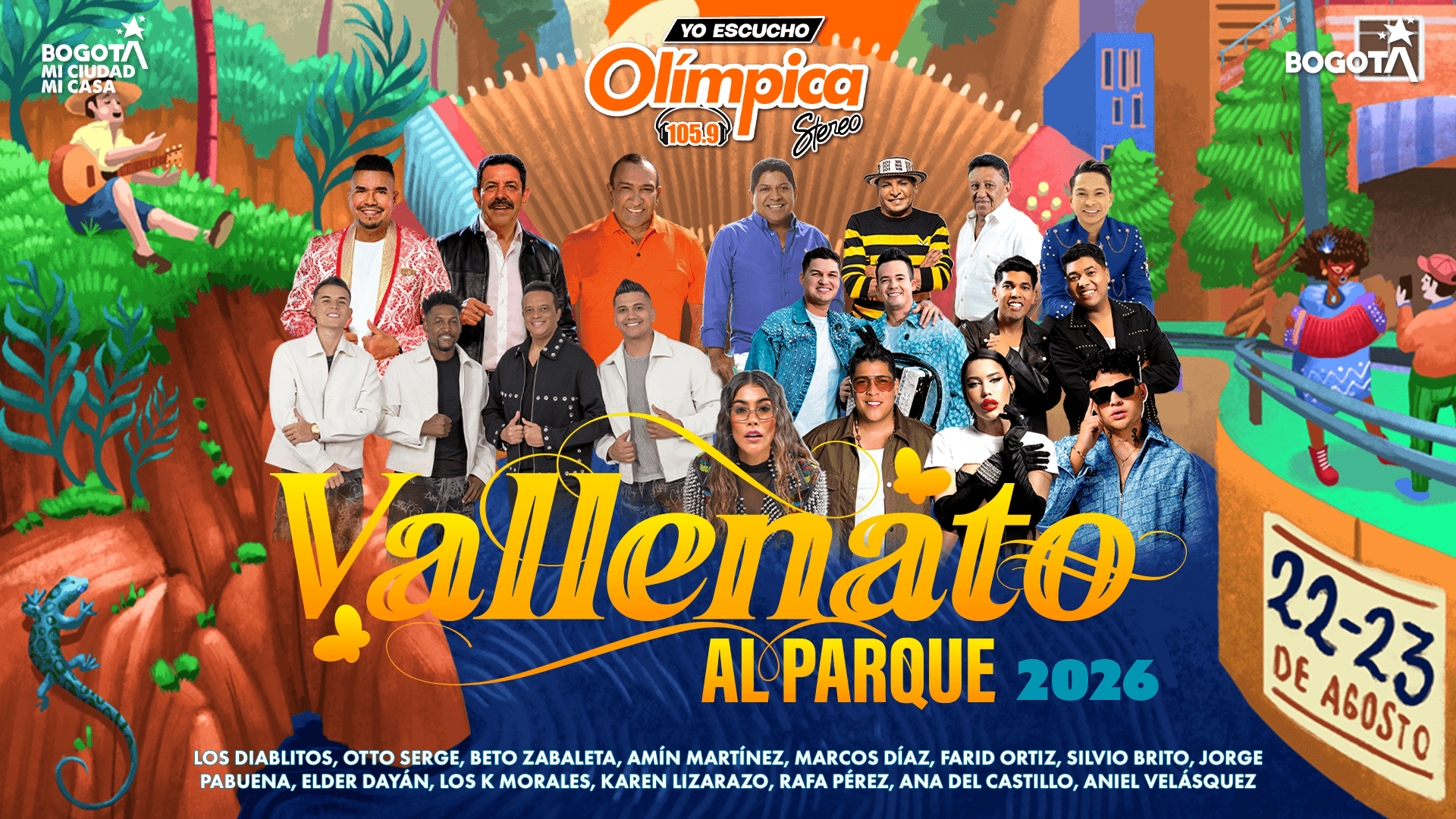 Vallenato al Parque 2026 Vallenato al Parque 2026