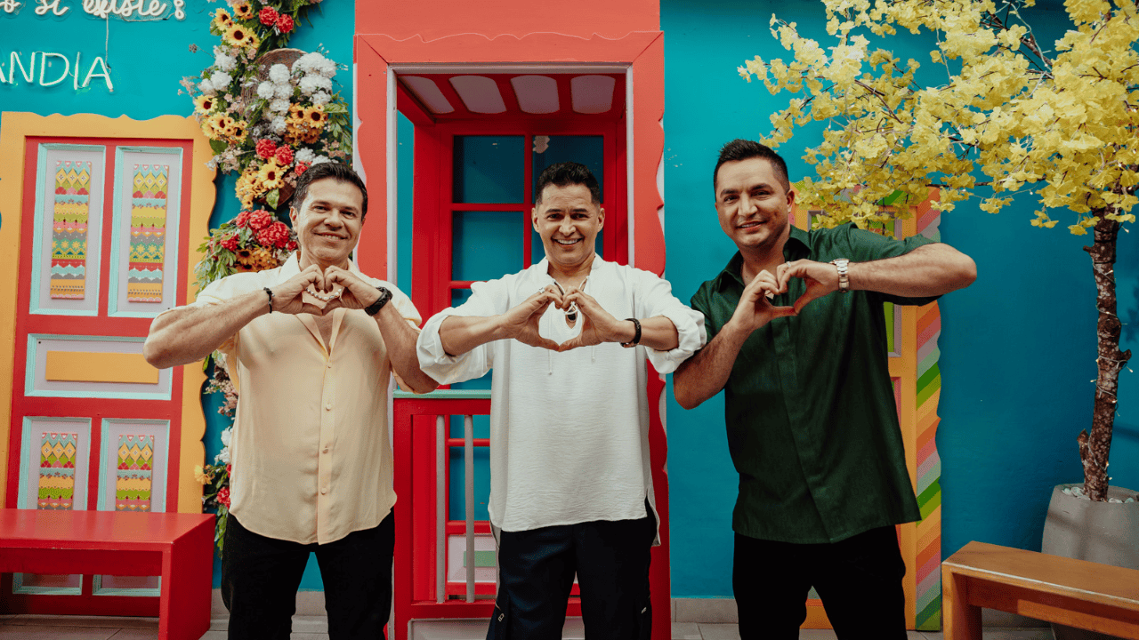 Josi Cuen, Jorge Celedón y Jorge Medina 