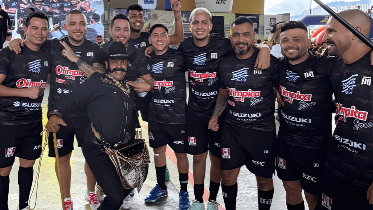 Equipo de los Bendecidos en el Goolímpica de las Estrellas Equipo de los Bendecidos en el Goolímpica de las Estrellas