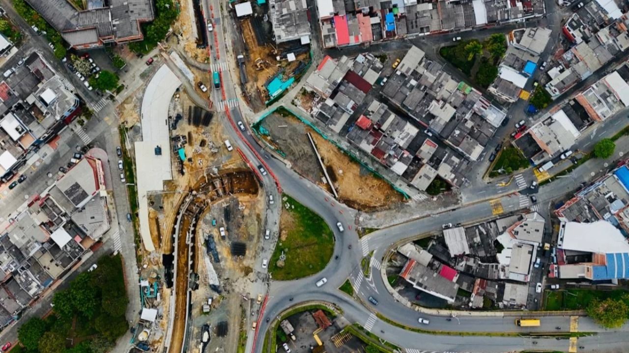 Obras de la Intersección Corales en Pereira