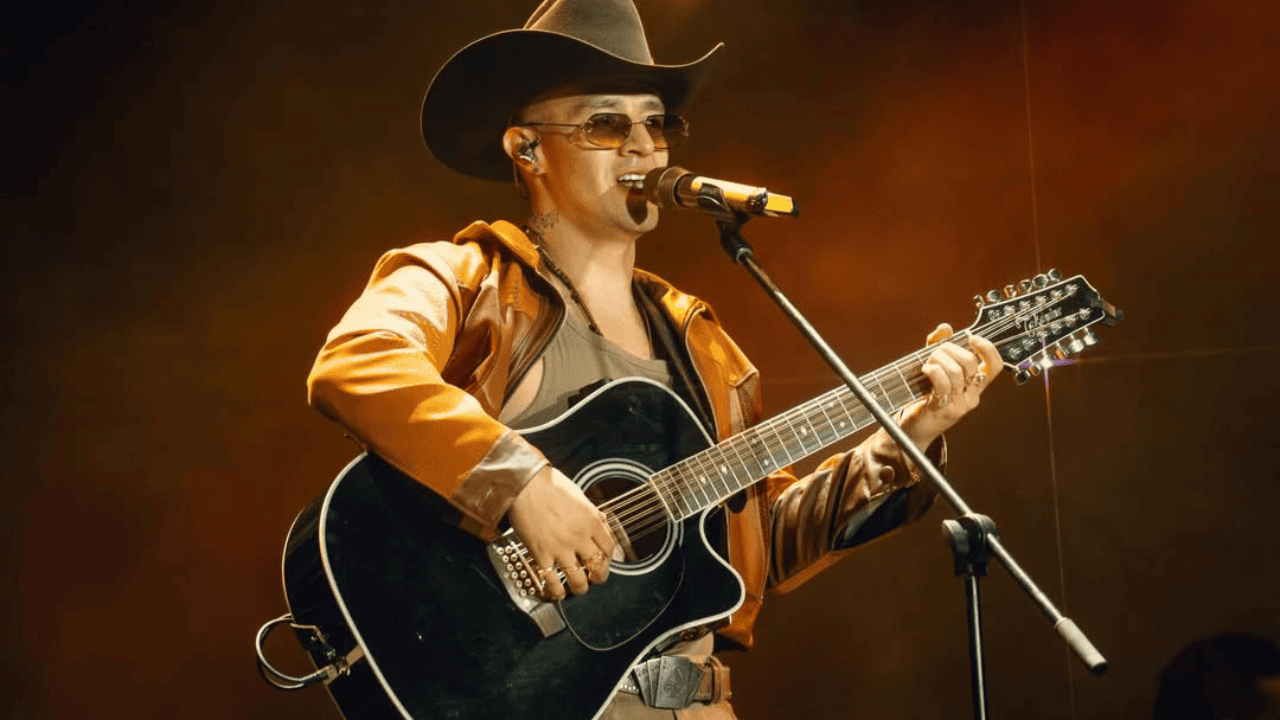 Luis Alfonso, cantante colombiano, en el Festival Estéreo Picnic