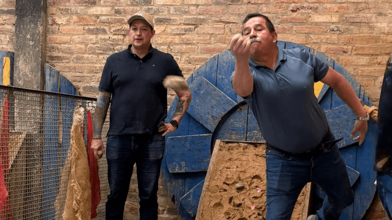 Jugadores de tejo