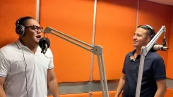 En la foto: Dj Ferre y Martín Elías Jr.