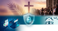 Durante la temporada de Semana Santa 2026, las autoridades advierten sobre el aumento de portales fraudulentos que suplantan sitios de reservas oficiales para estafar a viajeros. Generado con IA