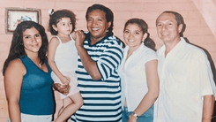 Familia de Diomedes Díaz con su exmánager, Manuel José Páez Álvarez.