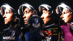 Los cuatro integrantes de la misión Artemis II