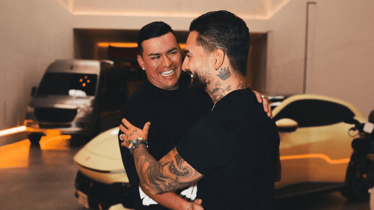 Maluma y Yeison Jiménez